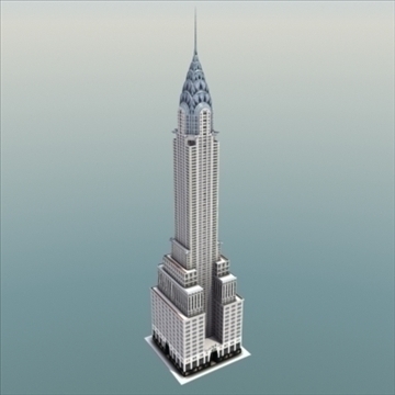 Chrysler Building Nyc 3d Model Flatpyramid
