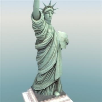 liberty island scene statue of liberty 3d model 3ds max fbx lwo ma mb hrc xsi texture obj 107691