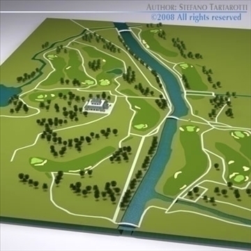 golfclub 3d model 3ds dxf c4d obj 88823