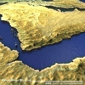 middle east 3d model 3ds dxf c4d obj 101834