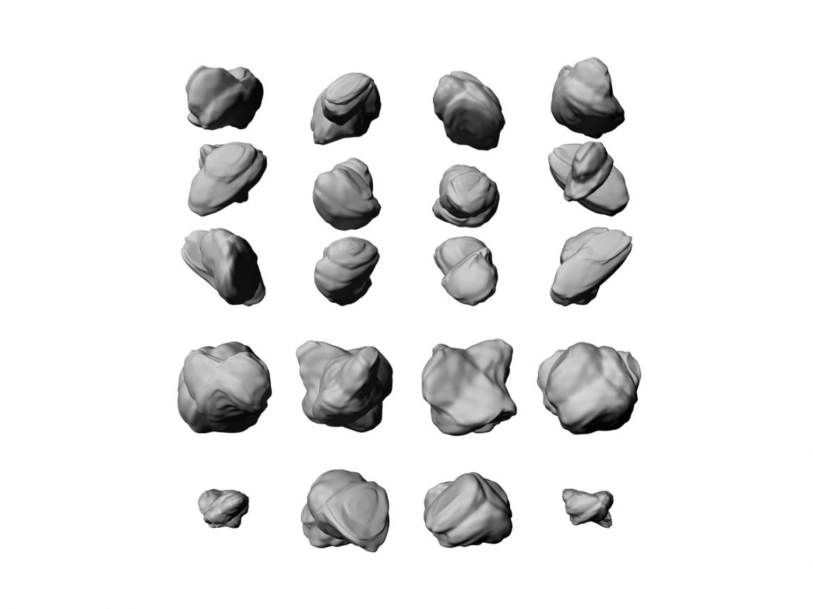 stone – rocks 3d model fbx ma mb obj 118429