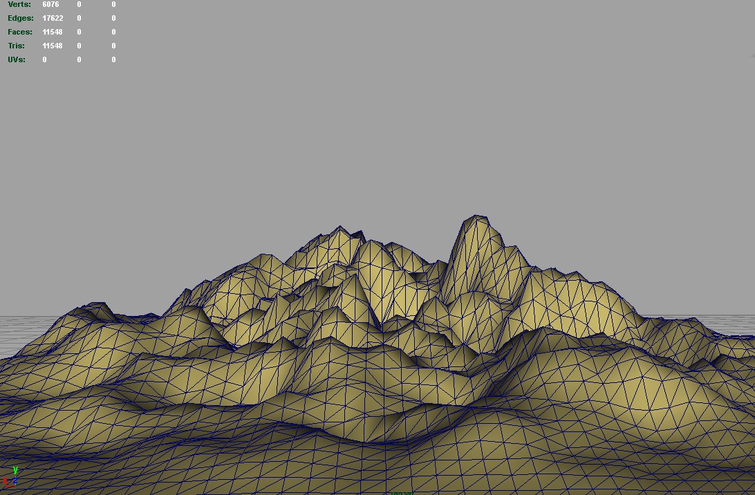 terrain small rocks 3d model 3ds c4d lwo obj 121310
