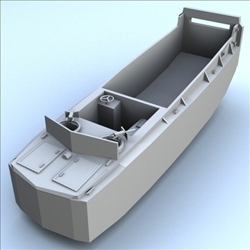 landing boat lcvp 3d model 3ds max lwo hrc xsi obj 110981