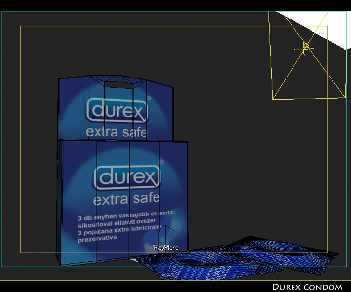 durex condom 3d model 3ds max fbx obj 116106