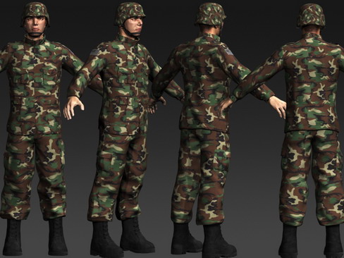 daniel military cloth 3d model max 114382