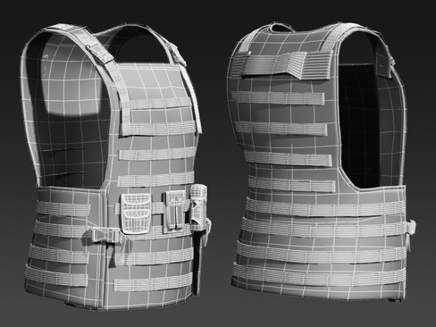 Daniel Military Cloth 3d Model Flatpyramid