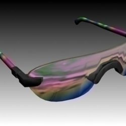 rainbow sun glasses 3d model 3ds max 82232