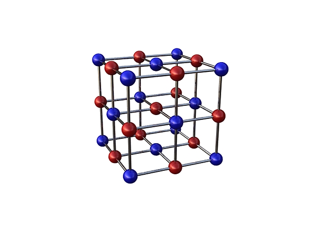 molecule 3d model max 123271