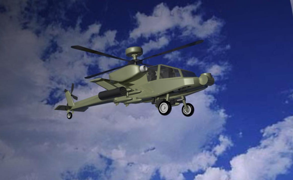apache helicopter 3d model ma mb other 116112