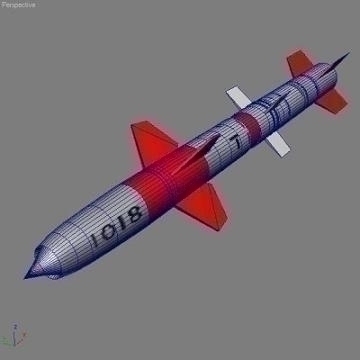 missile collection 3d model other 77225