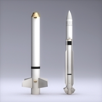 sm-2er missile 3d model 3ds dxf fbx c4d x obj 88536