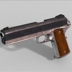 colt 1911 next gen weapon 3d model 3ds max obj 88188
