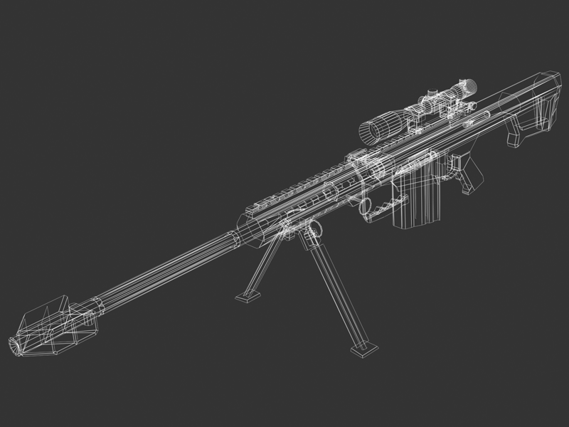 m82 a1 next gen weapon 3d model 3ds max obj 88212
