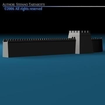 greatwall 3d model 3ds dxf c4d obj 78412