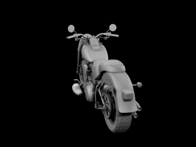 harley-davidson flstf fat boy 2012 3d model 3ds max fbx c4d obj 154845