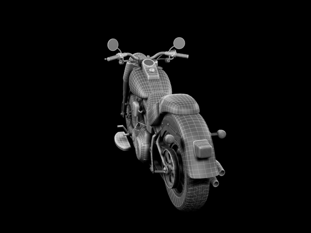 harley-davidson flstfb fat boy lo 2012 3d model 3ds max fbx c4d obj 154899