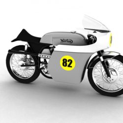 norton racer 1960 3d model 3ds max c4d obj 151994