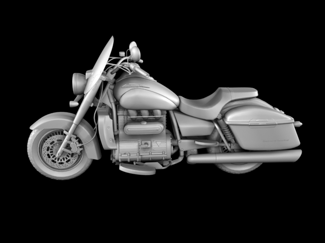 triumph rocket iii touring 2013 3d model 3ds max fbx c4d obj 155240