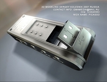 mp3 pleer flash 3d model max 81041