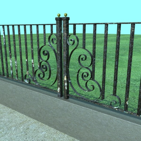 iron gate collection 3d model max fbx 132072