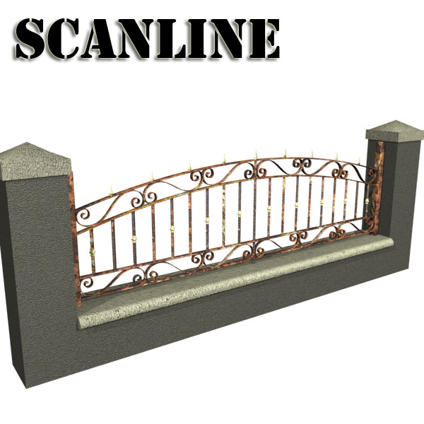 iron gate collection 3d model max fbx 132102