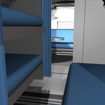 airstream trailer with interior 3d model 3ds max 80713