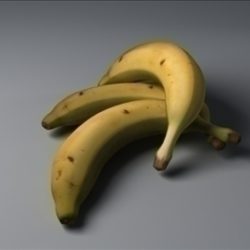 banana 3d model max 82358