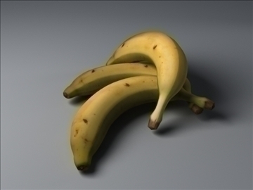 banana 3d model max 82358