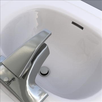 bath sink 3d model 3ds max lwo hrc xsi obj 104469