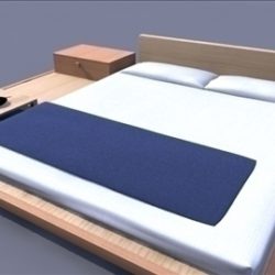 bedroom set 3d model ma mb obj 82932