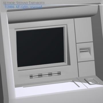 biometric atm 3d model 3ds other obj 77526