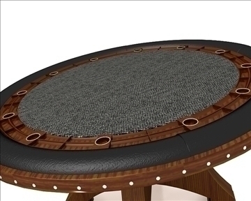 casino table 3d model 3ds max obj 111819
