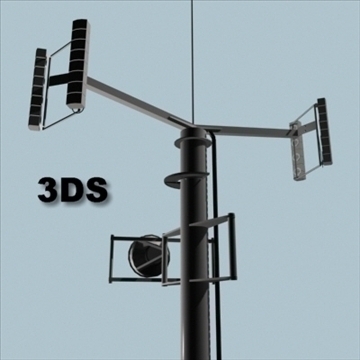 cell phone towers set of 5 3d model 3ds 96039