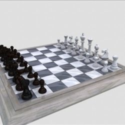 chess 3d model ma mb obj 82787