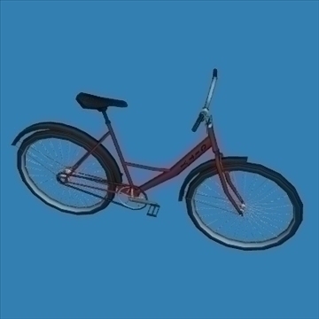 city bike 3d model 3ds 97607
