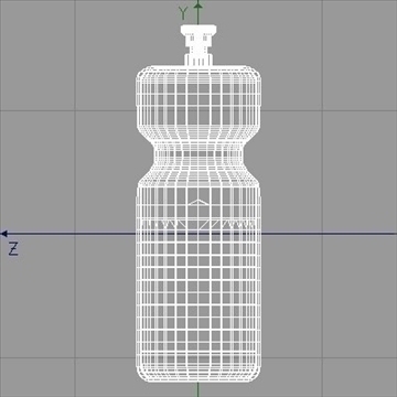 clear plastic sport bottle.zip 3d model 3ds dxf fbx c4d obj 82666