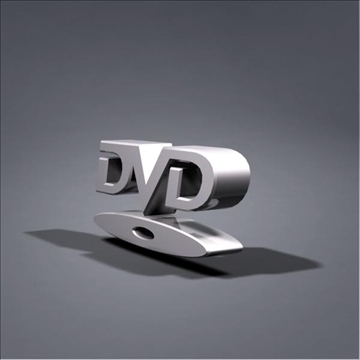dvd logo animation 3d model max 106063