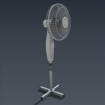 electric fan 3d model fbx blend obj 106702