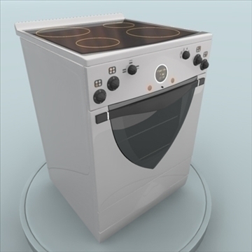 electric stove 3d model 3ds max 85405