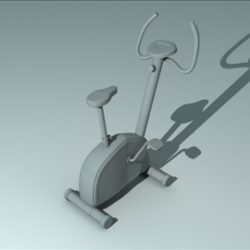exercise bicycle 3d model obj 111758