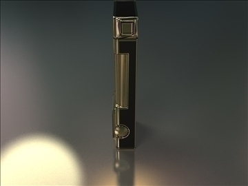 fashion lighter with clocks 3d model max 79412