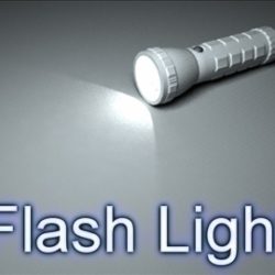 flash light 001 3d model 3ds max ma mb obj 102415