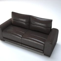 generic sofa 1 3d model obj 97248