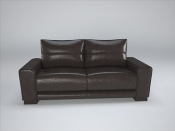 generic sofa 1 3d model obj 97249