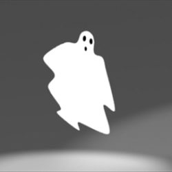 ghost ornament 3d model 3ds dxf lwo 81002