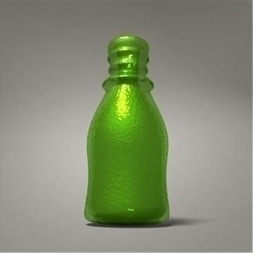 glass bottle 3d model 3ds max fbx obj 108016