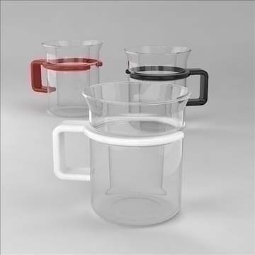 glass cup 3d model 3ds 3dm obj other 100207
