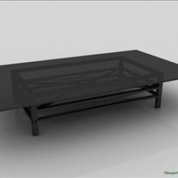 great coffee table 3d model 3ds max fbx obj 106447