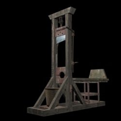 guillotine 3d model max 94343