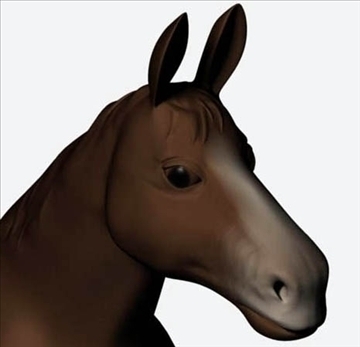 horses 3d model max 109328